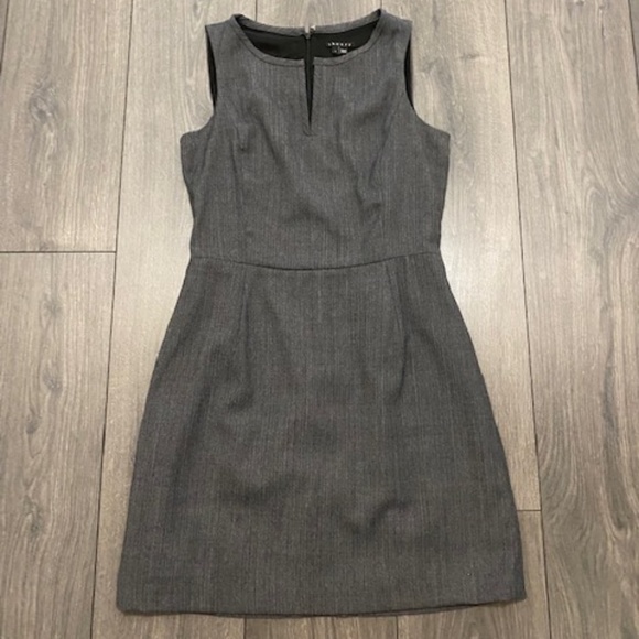 Theory Gray Sleeveless Dress - Picture 1 of 8